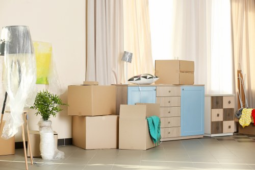 Local office relocation team working in a Ladbroke Grove commercial space